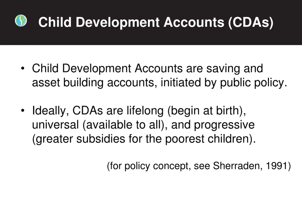 child development accounts cdas