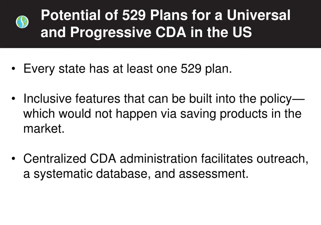 potential of 529 plans for a universal