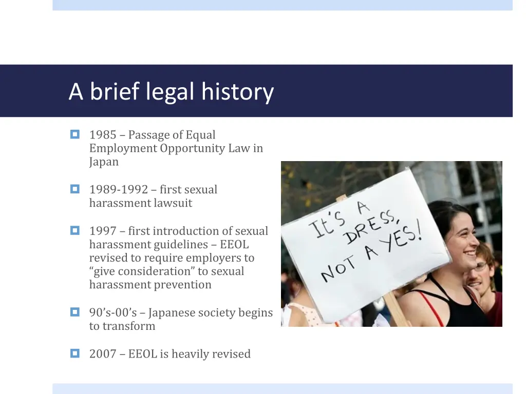 a brief legal history