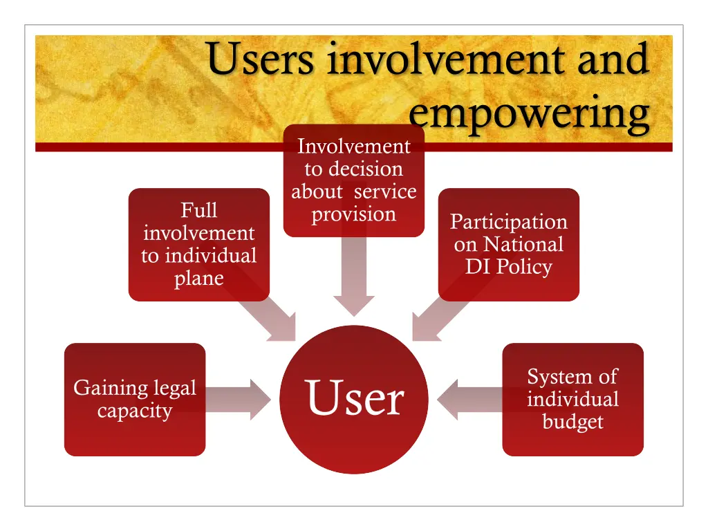 users involvement and empowering involvement