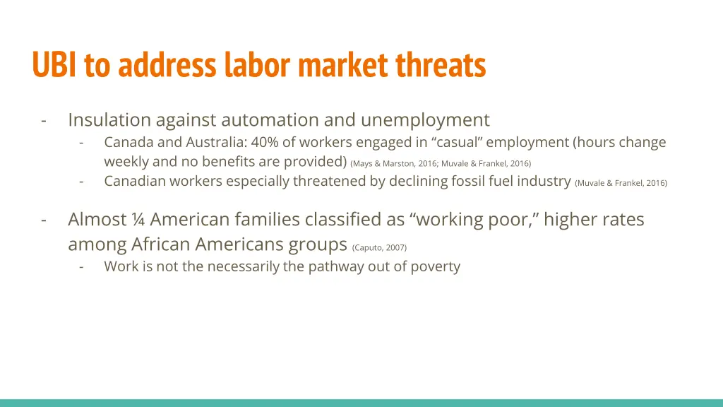 ubi to address labor market threats