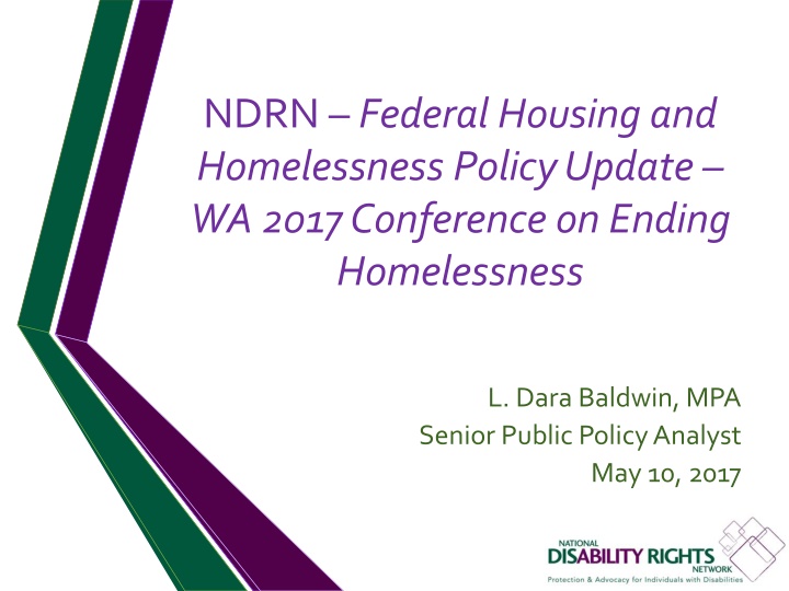 ndrn federal housing and homelessness policy