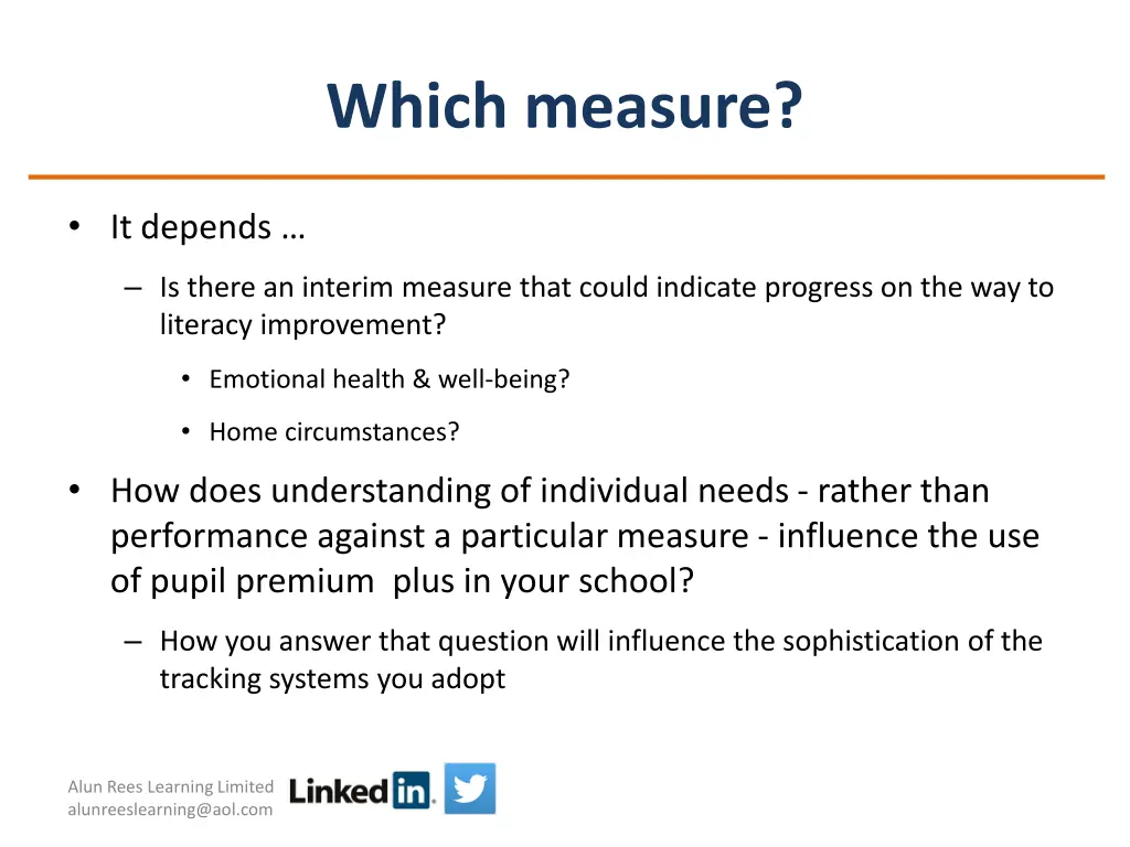 which measure