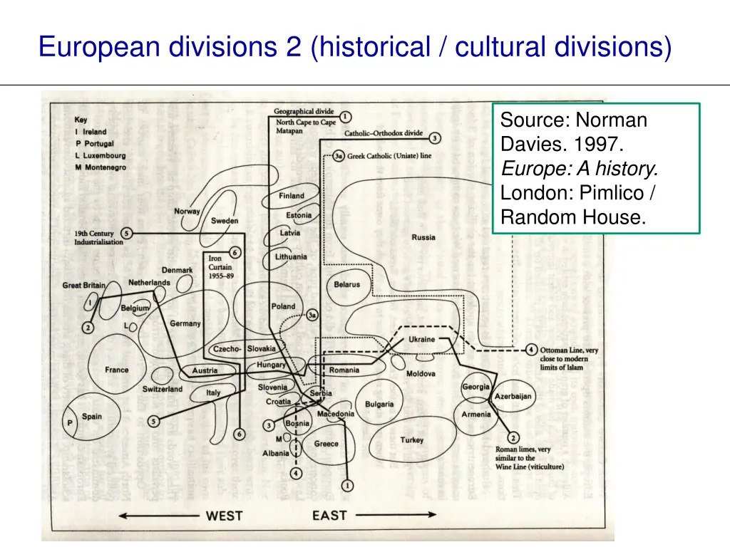 european divisions 2 historical cultural divisions