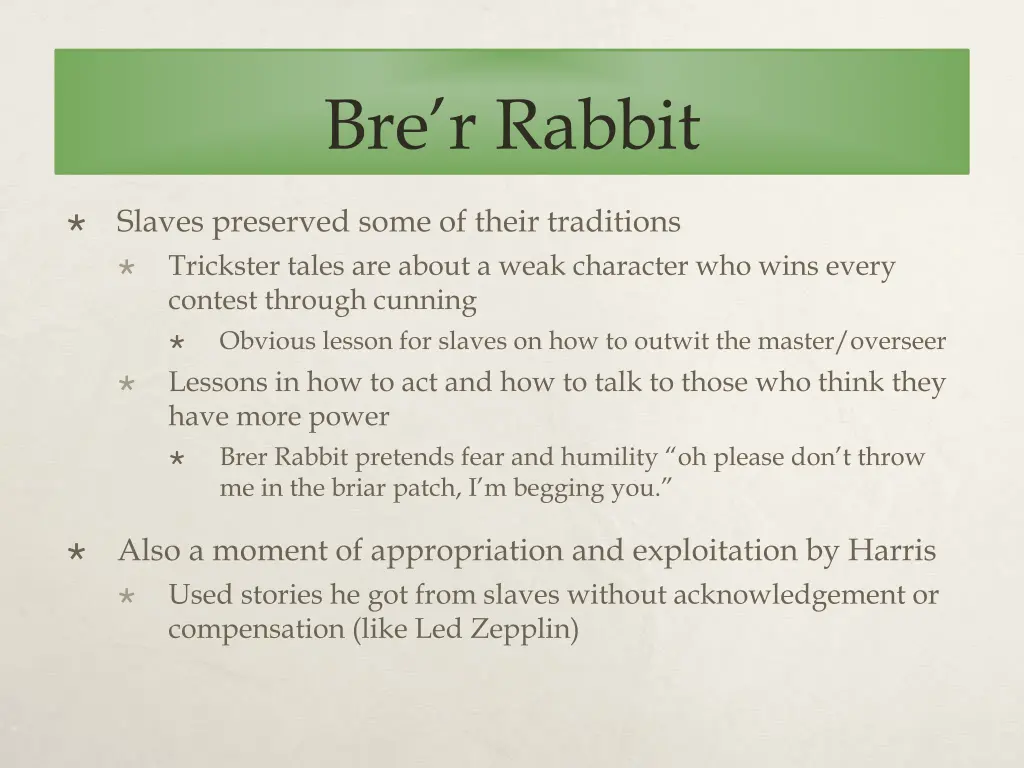 bre r rabbit