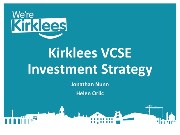 kirklees vcse investment strategy