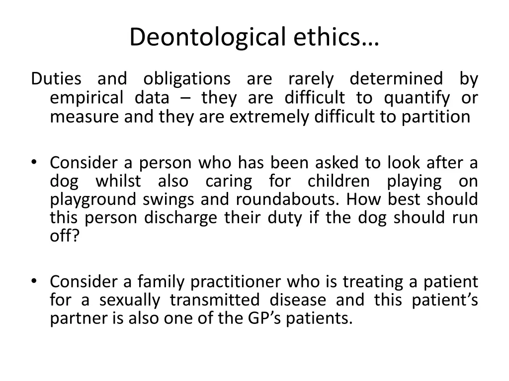 deontological ethics 1