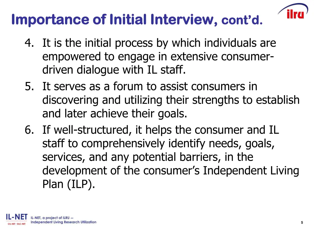 importance of initial interview importance 1