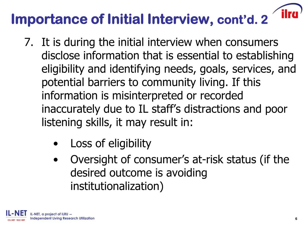 importance of initial interview importance 2