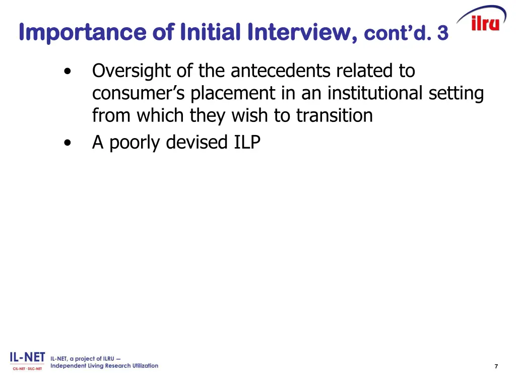 importance of initial interview importance 3