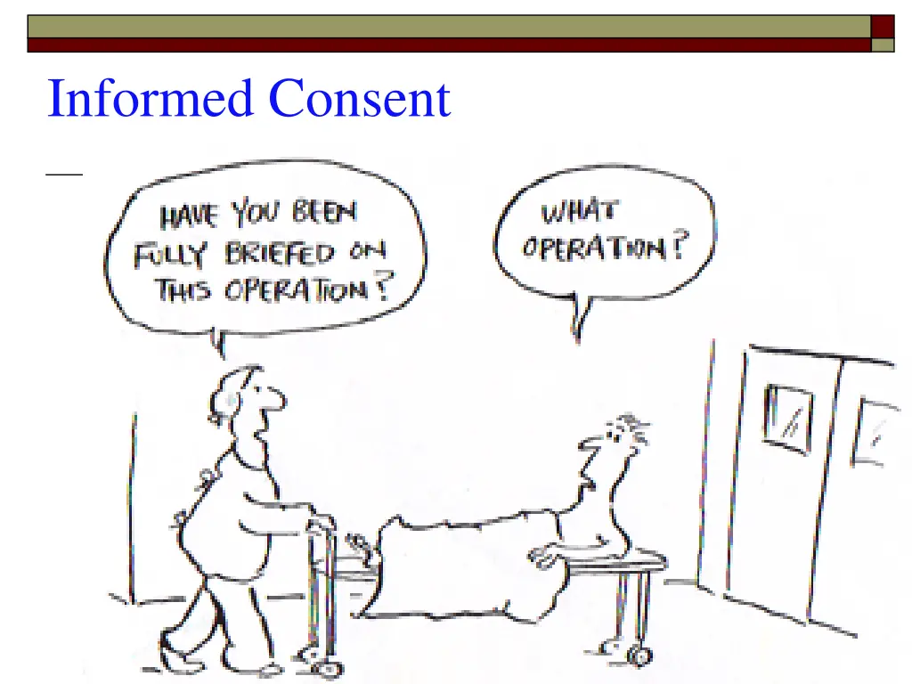 informed consent