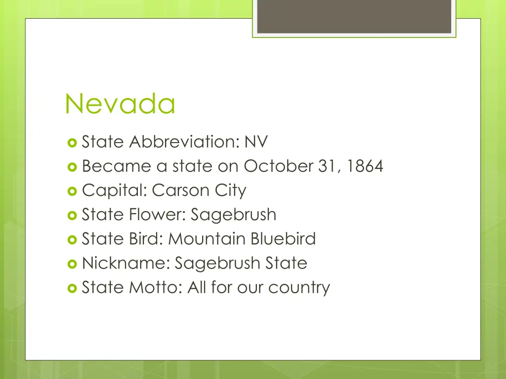 nevada