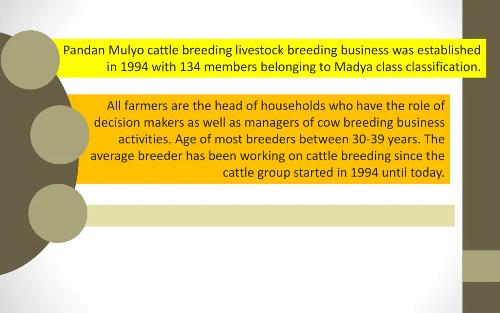 pandan mulyo cattle breeding livestock breeding