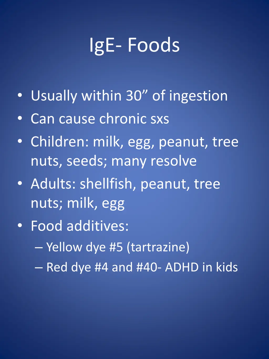 ige foods