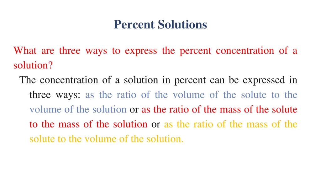 percent solutions 1