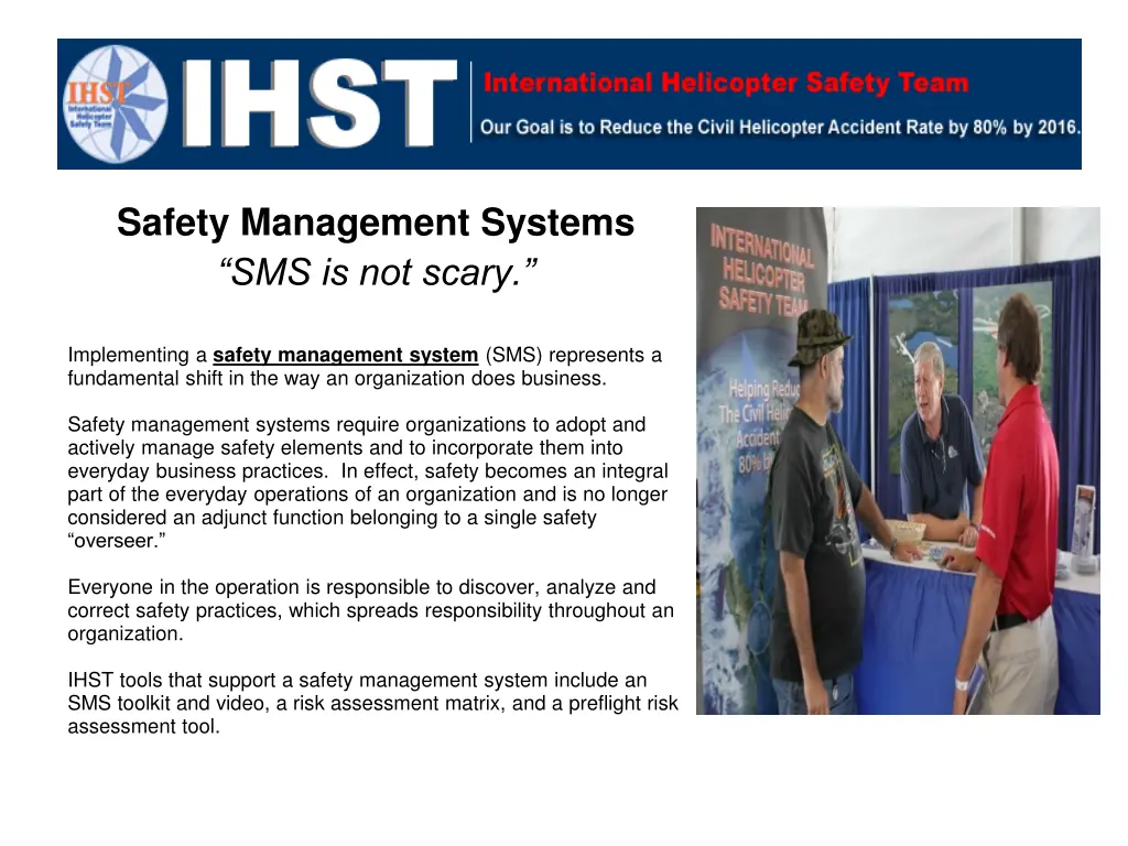 safety management systems sms is not scary