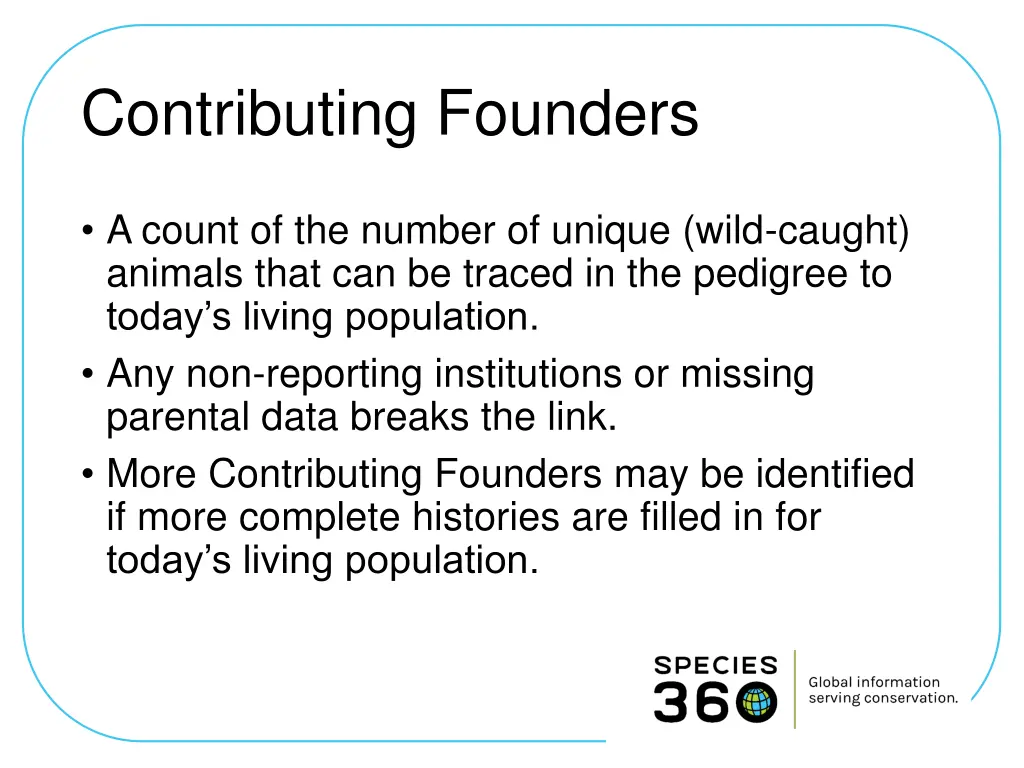 contributing founders