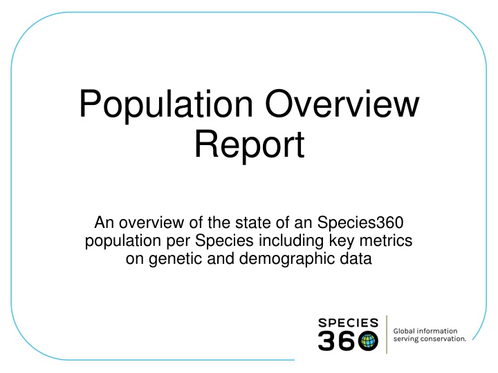 population overview report