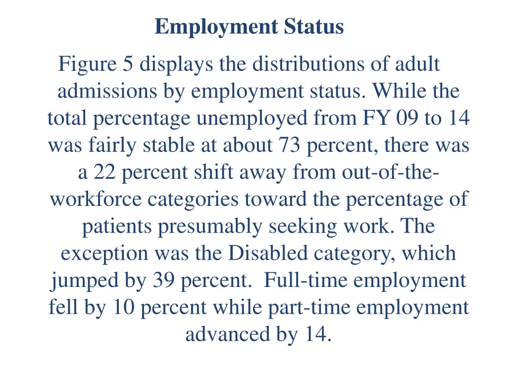 employment status