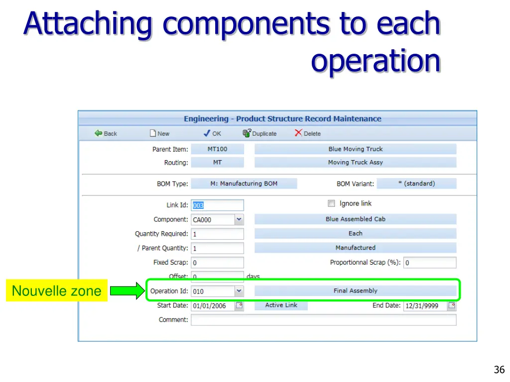 attaching components to each