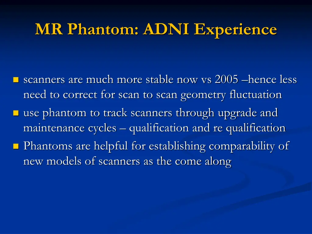 mr phantom adni experience