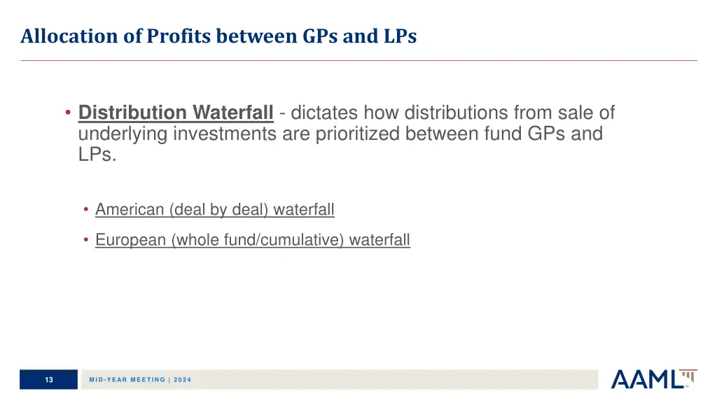 allocation of profits between gps and lps