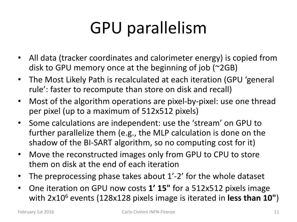 gpu parallelism