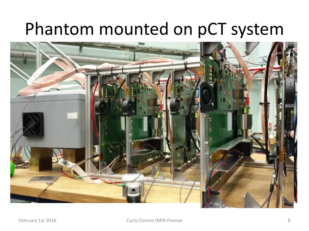 phantom mounted on pct system