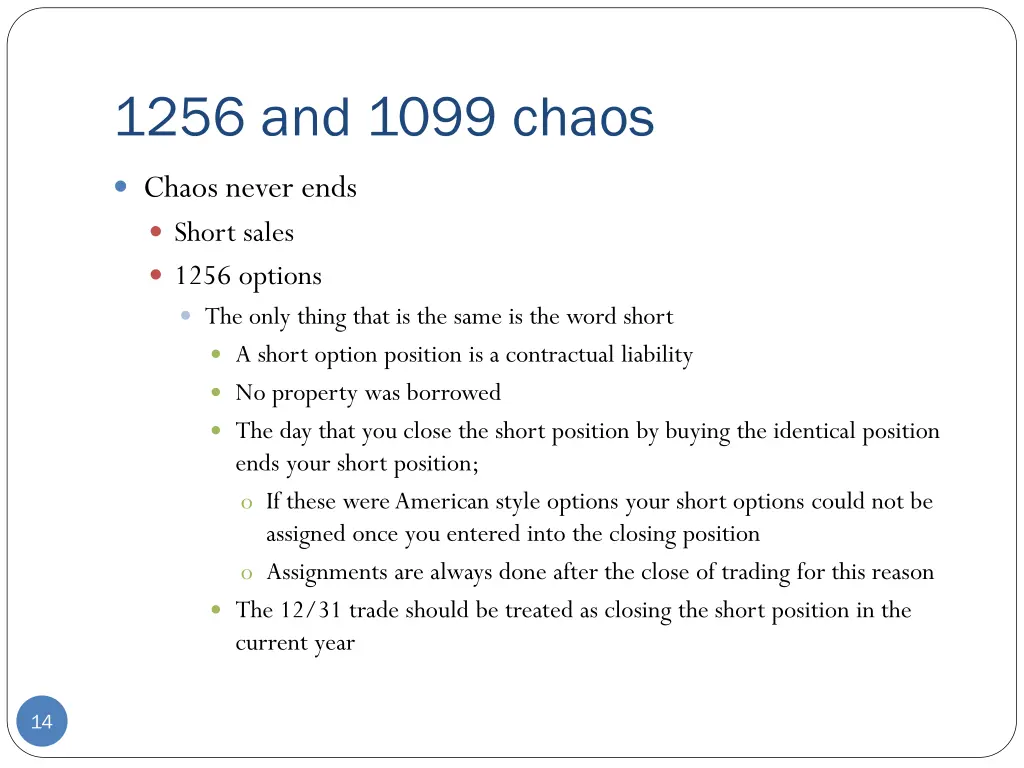 1256 and 1099 chaos 12