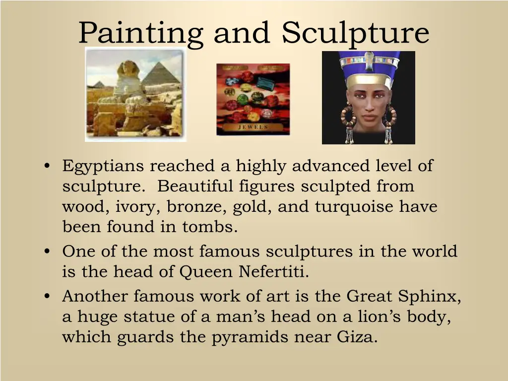 painting and sculpture