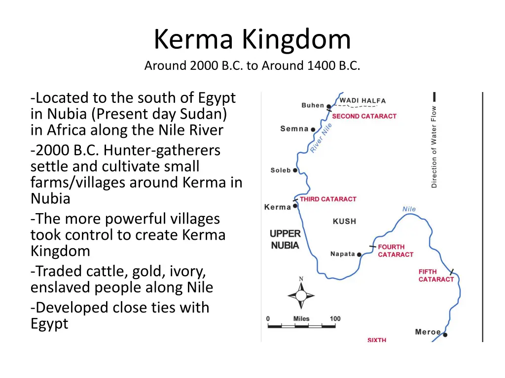 kerma kingdom around 2000 b c to around 1400 b c