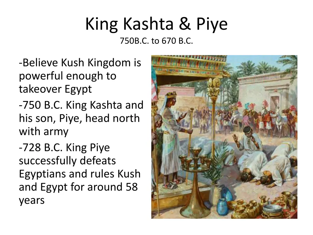 king kashta piye 750b c to 670 b c