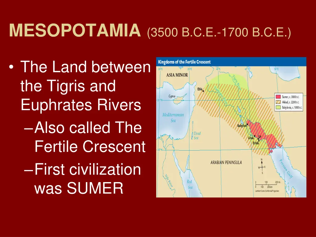 mesopotamia 3500 b c e 1700 b c e