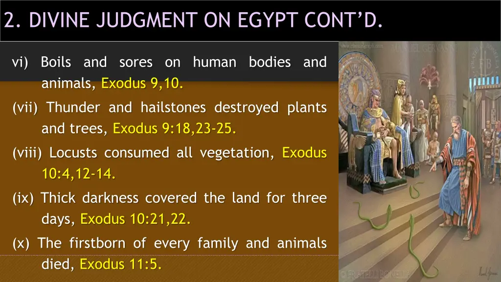 2 divine judgment on egypt cont d 1