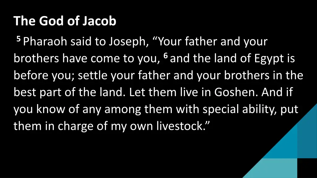 the god of jacob 2