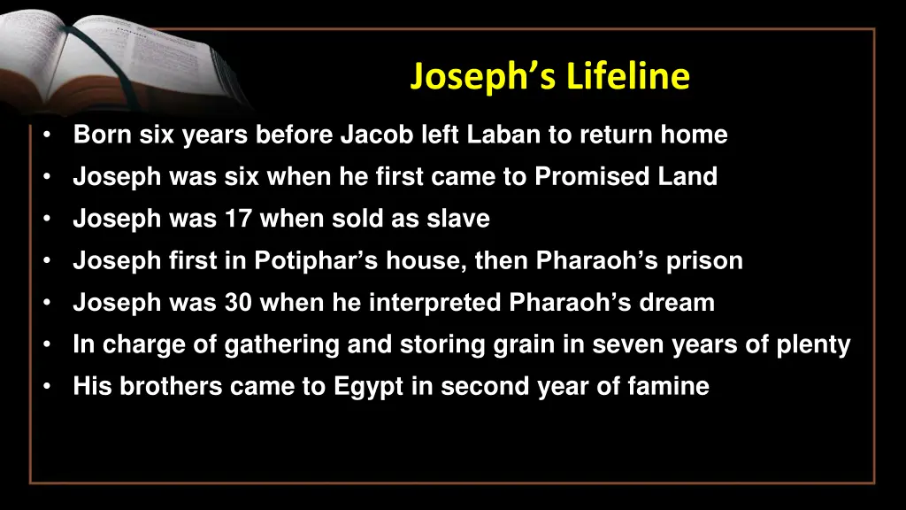 joseph s lifeline 2