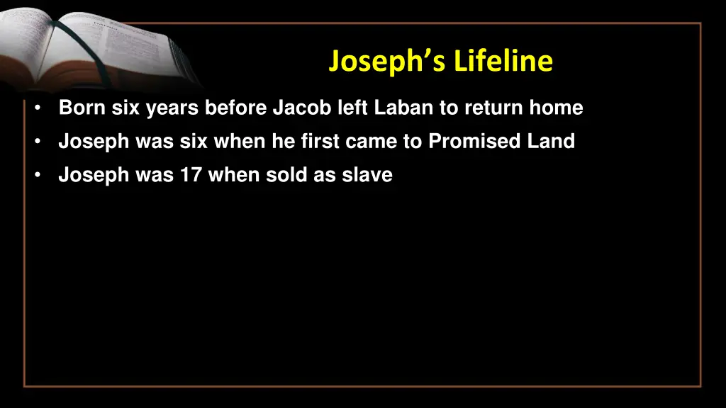 joseph s lifeline