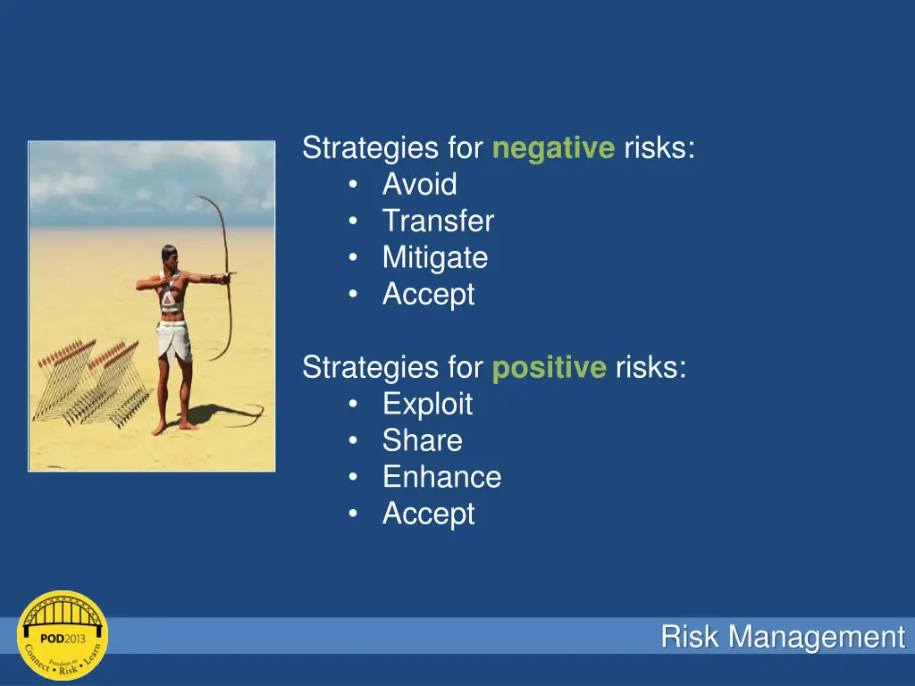 strategies for negative risks avoid transfer