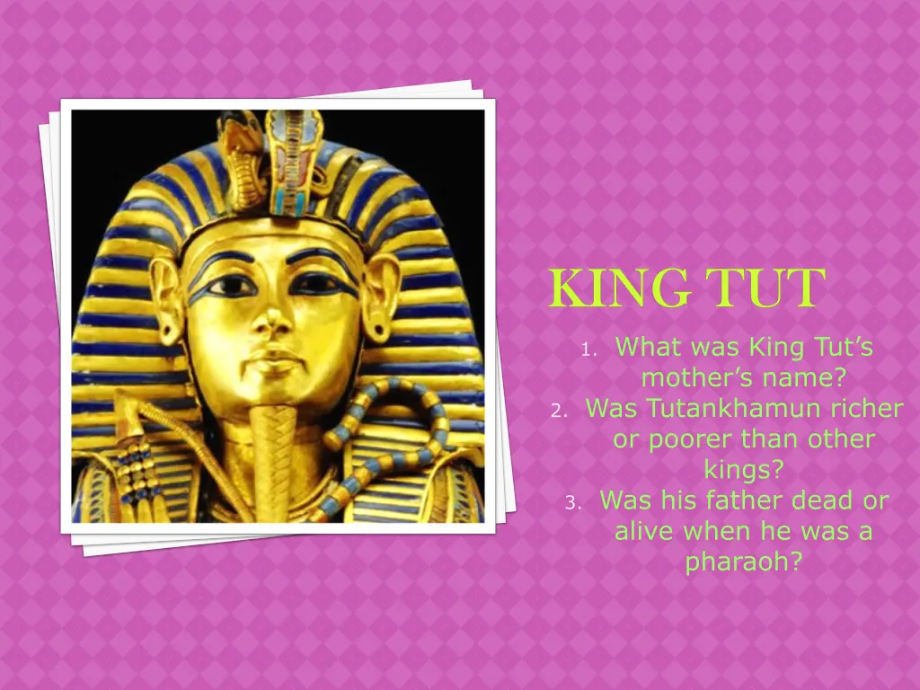 king tut king tut 1 what was king tut s mother