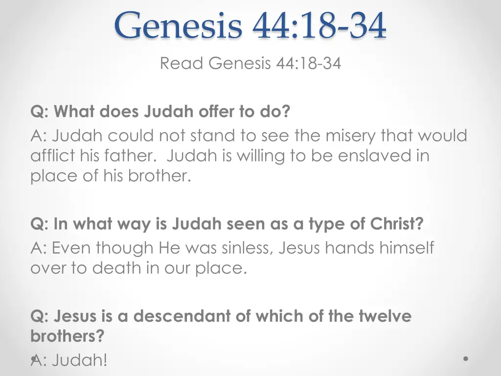 genesis 44 18 34 read genesis 44 18 34