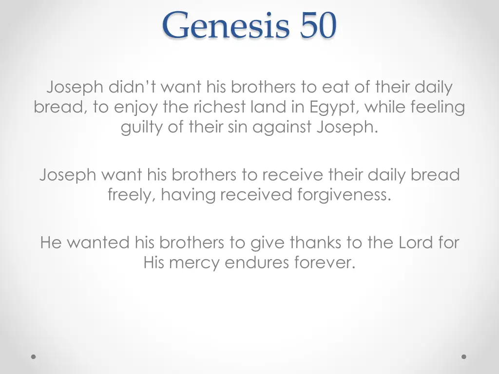 genesis 50