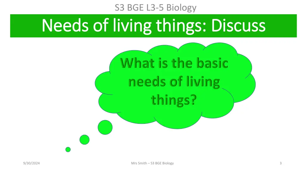 s3 bge l3 5 biology 1