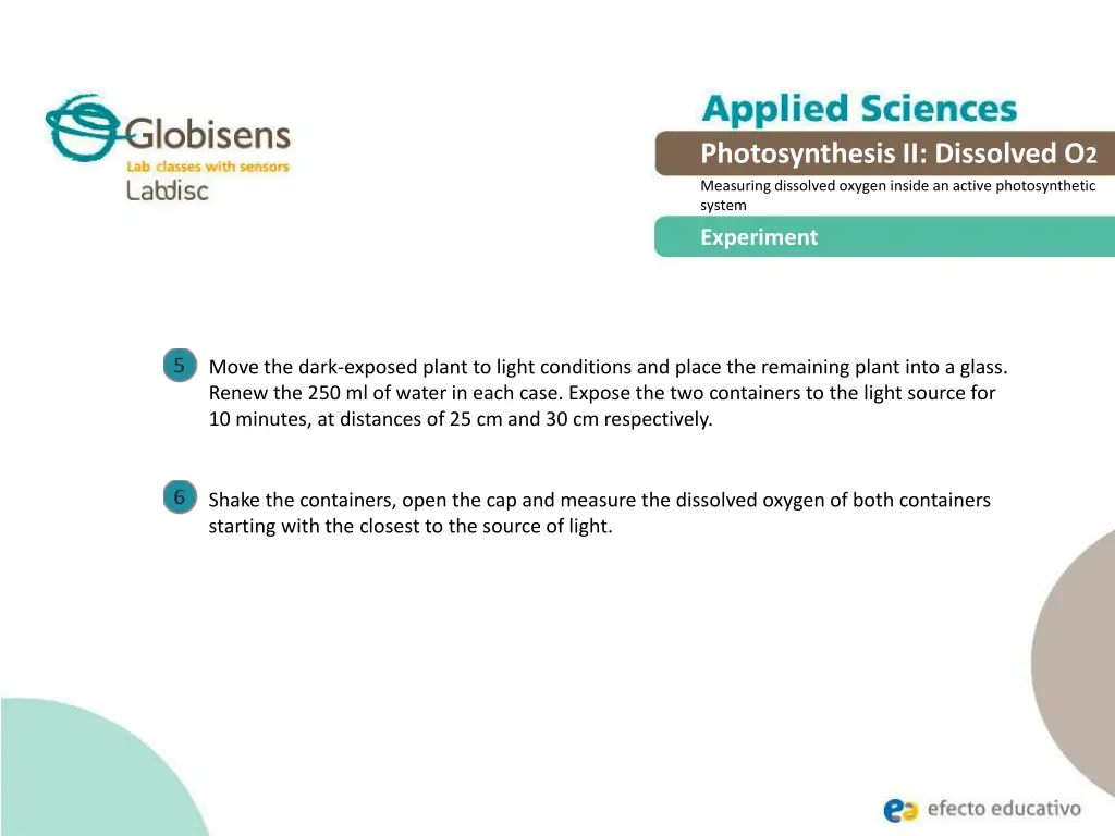 photosynthesis ii dissolved o 2 measuring 13