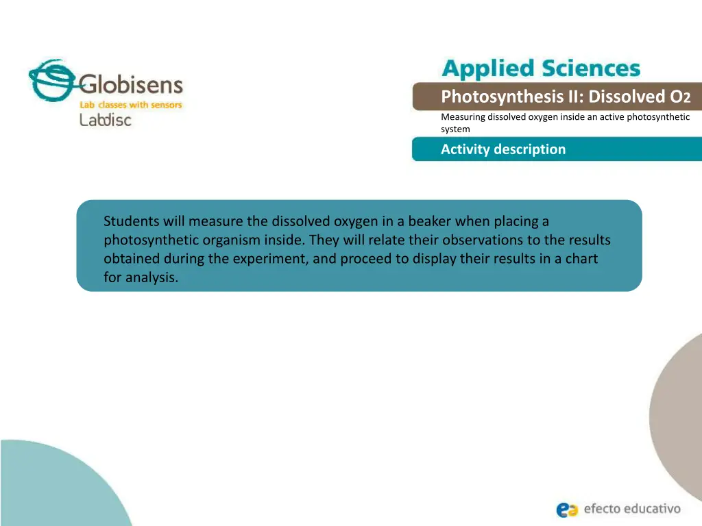 photosynthesis ii dissolved o 2 measuring 5