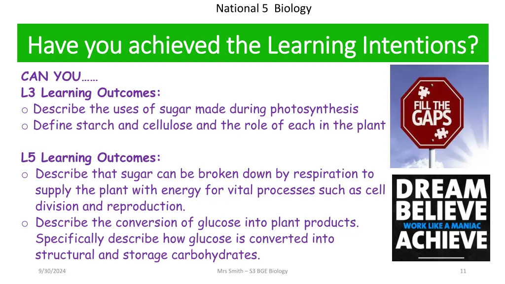 national 5 biology 1