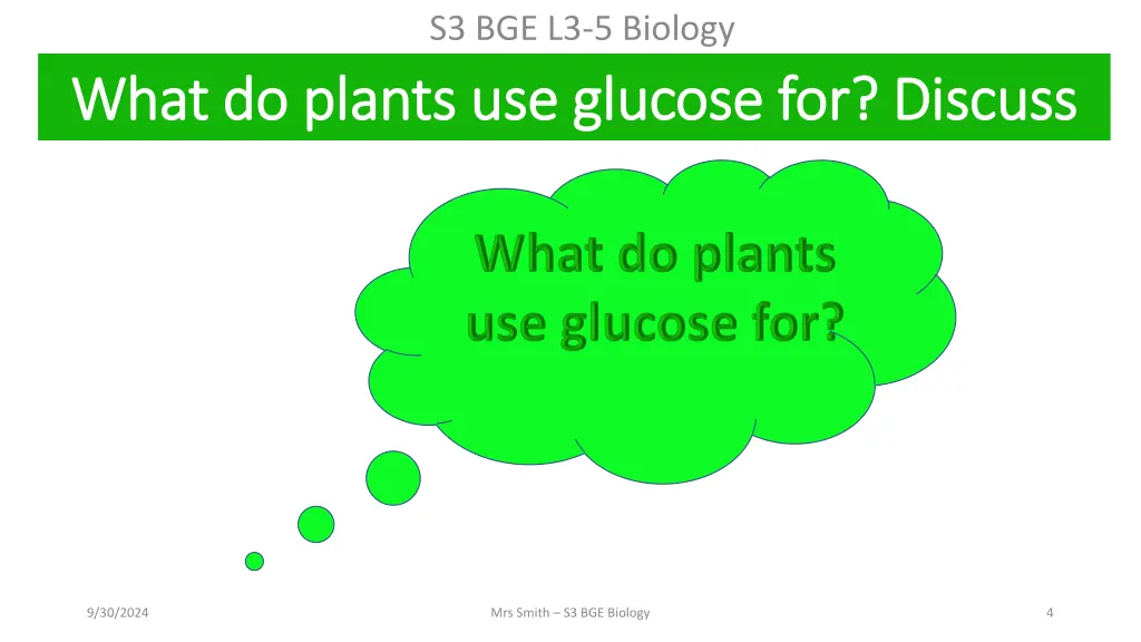 s3 bge l3 5 biology 1