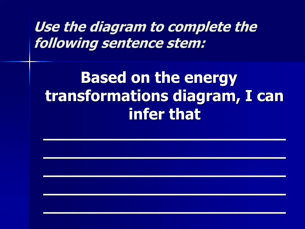 use the diagram to complete the following