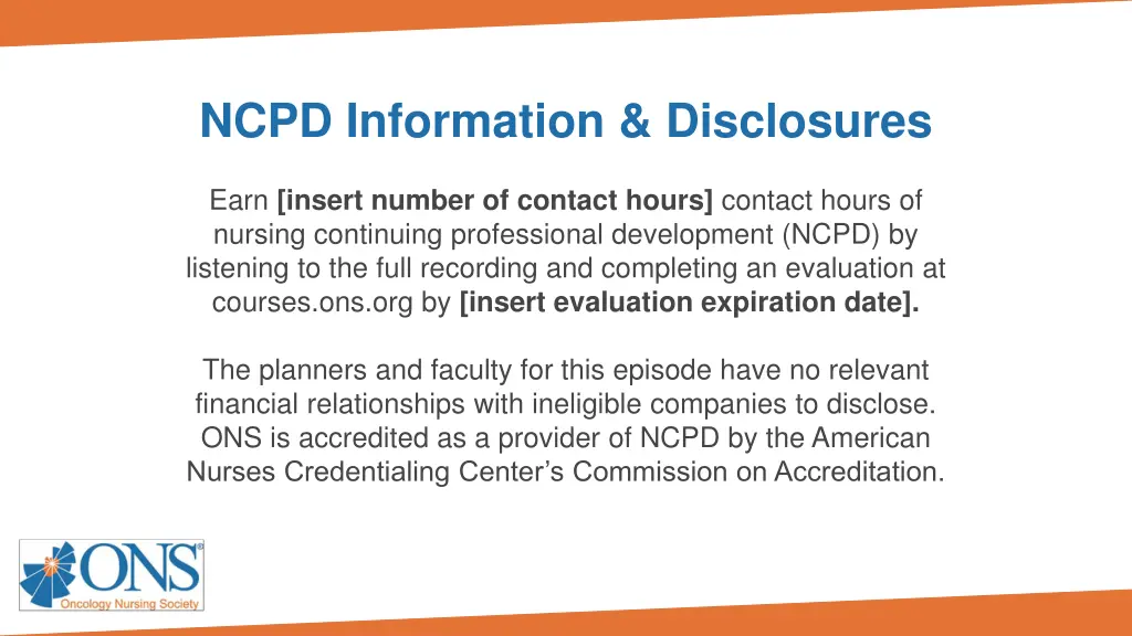 ncpd information disclosures