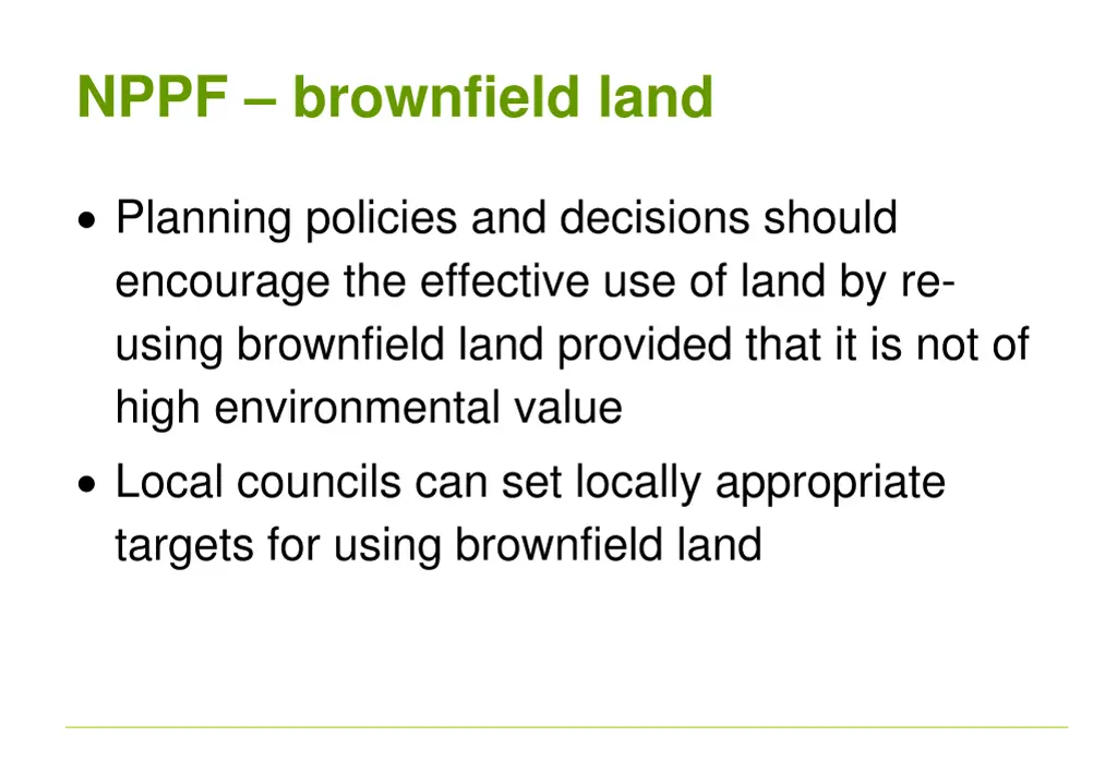 nppf brownfield land