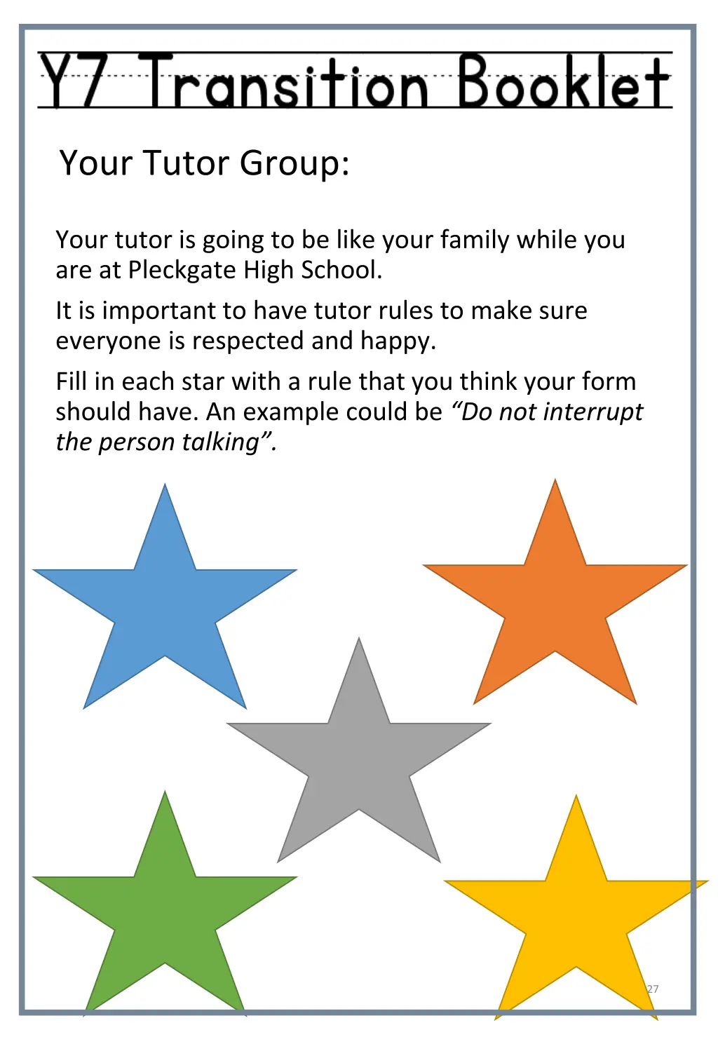 your tutor group